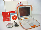 中古Mac:Shell型 iBook タンジェリン 12.1インチ