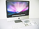 中古Mac:iMac intel 2.66GHz 24インチ Silver（2009/03）